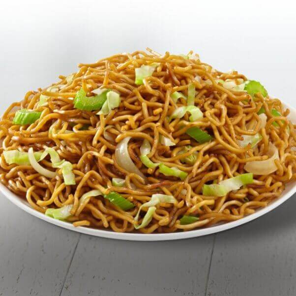 vegan chow mein at panda express